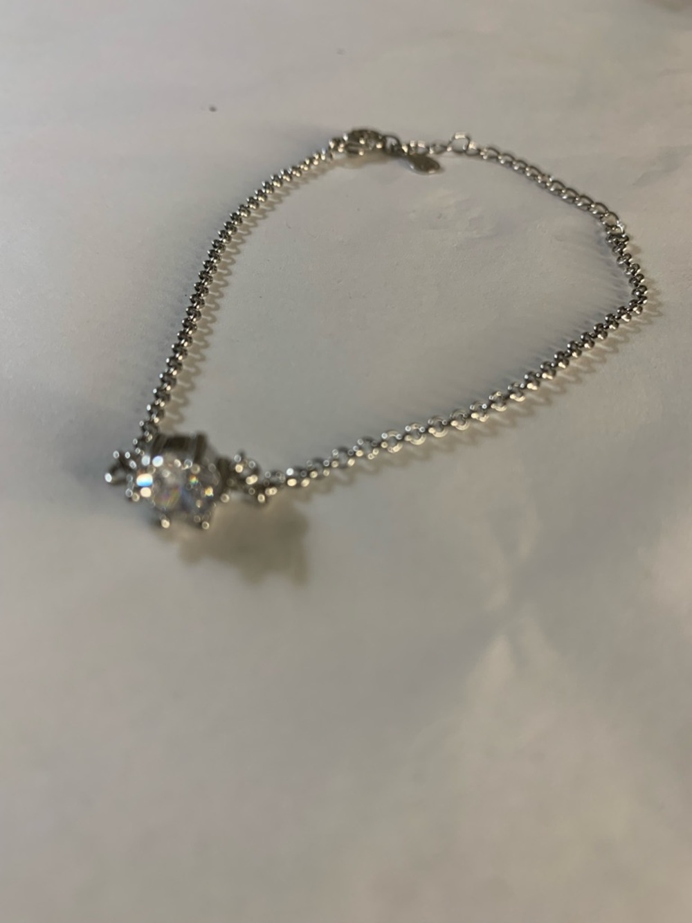Sterling Silver 925 jmoissanite  Bracelets- Set of 3 available.